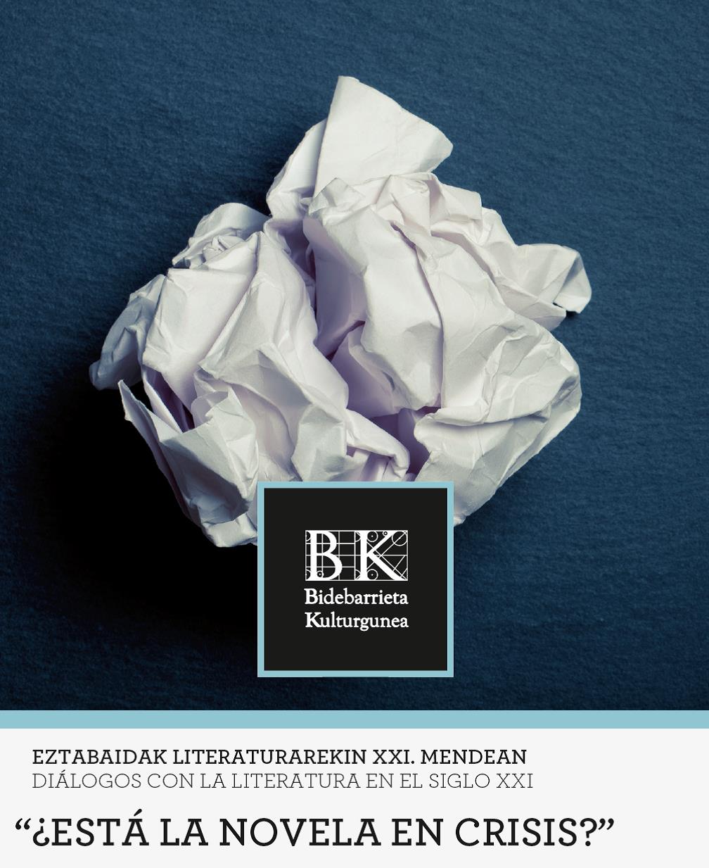 Los “DIÁLOGOS CON LA LITERATURA” de Bidebarrieta Kulturgunea reunirán el 21 de noviembre a Elvira Navarro e Iban Zaldua, en una charla sobre el estado actual de la novela