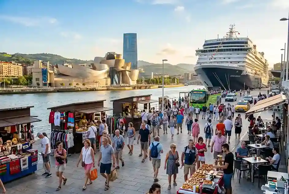 Bilbao y la temporada de cruceros 2026: qué gana la ciudad con la llegada de visitantes